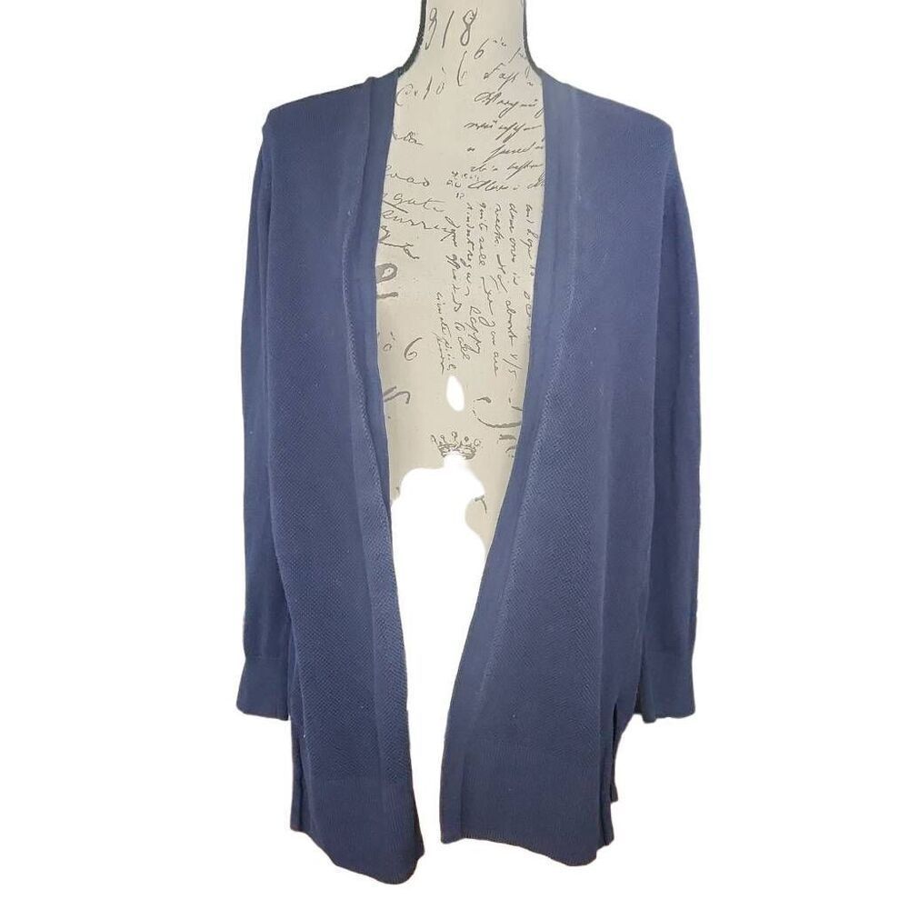 GAP Ladies Size Small Navy Cotton Cardigan